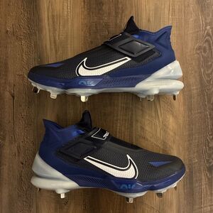 Nike Force Zoom Trout 8 Elite Men Size 12 Blue Baseball Cleats DX6963-414